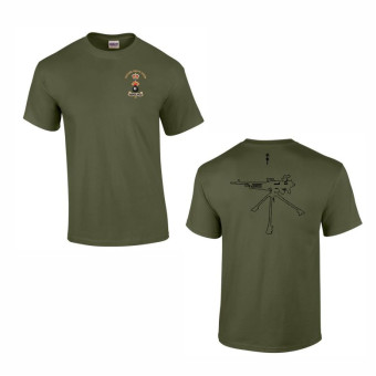 1st Battalion Scots Guards - B Company - MG Platoon Cotton Teeshirt